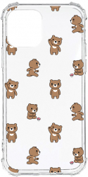 Husa BestCase Compatibila Cu Xiaomi Mi 11 Lite 5G / 4G Teddy Bear Pattern 1.5MM Slim Anti Shock AS 970 
