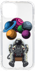 Husa BestCase Compatibila Cu Apple iPhone 13 Pro Max Astronaut 1.5MM Slim Anti Shock AS 995 
