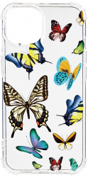 Husa BestCase Compatibila Cu Apple iPhone 13 Pro Max Beautiful Color Butterflies 1.5MM Slim Anti Shock AS 992 