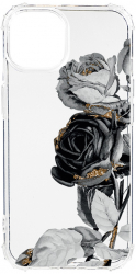 Husa BestCase Compatibila Cu Apple iPhone 13 Pro Max Black Rose 1.5MM Slim Anti Shock AS 990 