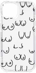 Husa BestCase Compatibila Cu Apple iPhone 13 Pro Max Boobs Pattern 1.5MM Slim Anti Shock AS 1060 