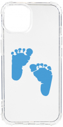 Husa BestCase Compatibila Cu Apple iPhone 13 Pro Max Boy Feet Print 1.5MM Slim Anti Shock AS 960 