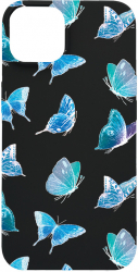Husa BestCase Compatibila Cu Apple iPhone 11 Butterfly Pattern 0.8MM Slim Negru B 1012 
