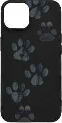 Husa BestCase Compatibila Cu Apple iPhone 11 Pro Max Dog Paw 0.8MM Slim Negru B 1013 