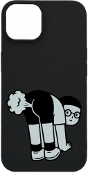 Husa BestCase Compatibila Cu Apple iPhone 11 Farting 0.8MM Slim Negru B 980 