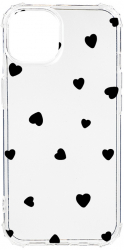 Husa BestCase Compatibila Cu Apple iPhone 13 Pro Max Heart Pattern 1.5MM Slim Anti Shock AS 1041 