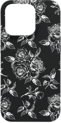 Husa BestCase Compatibila Cu Apple iPhone 13 Pro Max Black Roses 0.8MM Slim Negru B 1045 