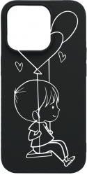 Husa BestCase Compatibila Cu Apple iPhone 12 Pro Max My Little Boy 0.8MM Slim Negru B 1046 