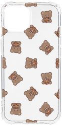 Husa BestCase Compatibila Cu Apple iPhone 13 Pro Max Teddy Bear Pattern 1.5MM Slim Anti Shock AS 974 