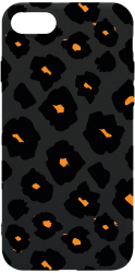 Husa BestCase Compatibila Cu Apple iPhone 7 / iPhone 8 Original Leopard Pattern 0.8MM Slim Negru B 1038 