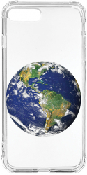 Husa BestCase Compatibila Cu Apple iPhone 7 Plus Earth 1.5MM Slim Anti Shock AS 947 