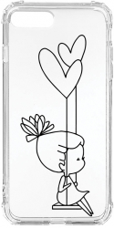 Husa BestCase Compatibila Cu Apple iPhone 8 Plus My Little Girl 1.5MM Slim Anti Shock AS 1050 