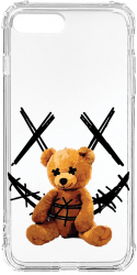 Husa BestCase Compatibila Cu Apple iPhone 7 Plus Teddy Bear Smile 1.5MM Slim Anti Shock AS 982 