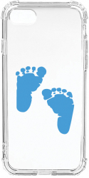 Husa BestCase Compatibila Cu Apple iPhone SE 3 Boy Feet Print 1.5MM Slim Anti Shock AS 960 