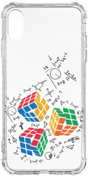 Husa BestCase Compatibila Cu Apple iPhone XR Rubik Cube 1.5MM Slim Anti Shock AS 994 