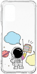 Husa BestCase Compatibila Cu Xiaomi Redmi Note 10 Pro Astronaut 1.5MM Slim Anti Shock AS 977 