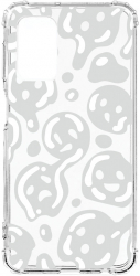 Husa BestCase Compatibila Cu Xiaomi Redmi Note 10 5G Gray Acid Smiley 1.5MM Slim Anti Shock AS 1000 