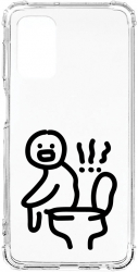 Husa BestCase Compatibila Cu Samsung Galaxy A32 4G 2021 Pooping 1.5MM Slim Anti Shock AS 981 