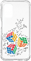 Husa BestCase Compatibila Cu OPPO A54 5G Rubik Cube 1.5MM Slim Anti Shock AS 994 