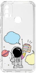 Husa BestCase Compatibila Cu Motorola Moto E20 Astronaut 1.5MM Slim Anti Shock AS 977 