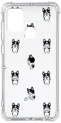 Husa BestCase Compatibila Cu Samsung Galaxy A21s Bulldog Pattern 1.5MM Slim Anti Shock AS 1043 