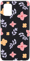 Husa BestCase Compatibila Cu Samsung Galaxy A32 5G Flower Pattern 0.8MM Slim Negru B 978 