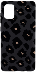 Husa BestCase Compatibila Cu Samsung Galaxy A51 Leopard Pattern 0.8MM Slim Negru B 1037 