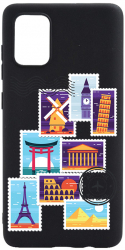 Husa BestCase Compatibila Cu Samsung Galaxy S10 Lite / Galaxy A91 Mail on the way 0.8MM Slim Negru B 979 