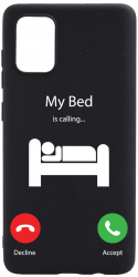 Husa BestCase Compatibila Cu Samsung Galaxy A32 5G My Bed Is Calling 0.8MM Slim Negru B 945 