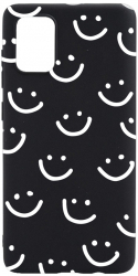 Husa BestCase Compatibila Cu Samsung Galaxy A32 5G Smile 0.8MM Slim Negru B 1064 