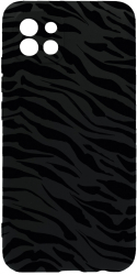 Husa BestCase Compatibila Cu Samsung Galaxy A22 5G Tiger Pattern 0.8MM Slim Negru c-B 1058 