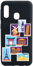 Husa BestCase Compatibila Cu Samsung Galaxy A20e Mail on the way 0.8MM Slim Negru B 979 