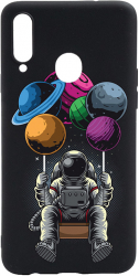 Husa BestCase Compatibila Cu Samsung Galaxy A20s Astronaut 0.8MM Slim Negru B 995 