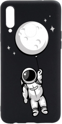 Husa BestCase Compatibila Cu Samsung Galaxy A20s Astronaut 0.8MM Slim Negru B 996 