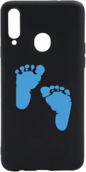 Husa BestCase Compatibila Cu Samsung Galaxy A20s Boy Feet Print 0.8MM Slim Negru B 960 