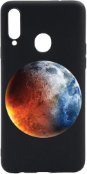Husa BestCase Compatibila Cu Samsung Galaxy A20s Earth 0.8MM Slim Negru B 948 