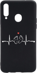 Husa BestCase Compatibila Cu Samsung Galaxy A20s My Little Love 0.8MM Slim Negru B 966 