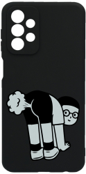 Husa BestCase Compatibila Cu Samsung Galaxy A23 4G / 5G Farting 0.8MM Slim Negru c-B 980 