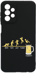 Husa BestCase Compatibila Cu Samsung Galaxy A33 5G Friday Bear 0.8MM Slim Negru c-B 1005 