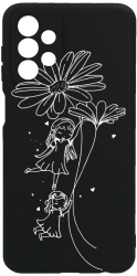 Husa BestCase Compatibila Cu Samsung Galaxy A23 4G / 5G Sisters 0.8MM Slim Negru c-B 1047 