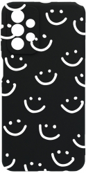Husa BestCase Compatibila Cu Samsung Galaxy A32 4G 2021 Smile 0.8MM Slim Negru c-B 1064 