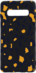 Husa BestCase Compatibila Cu Samsung Galaxy S10 Plus Leopard Pattern 0.8MM Slim Negru B 1031 