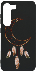 Husa BestCase Compatibila Cu Samsung Galaxy S21 Dreamcatcher 0.8MM Slim Negru B 952 