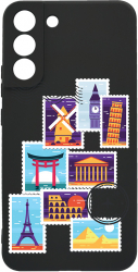 Husa BestCase Compatibila Cu Samsung Galaxy S21 FE Mail on the way 0.8MM Slim Negru c-B 979 