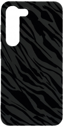 Husa BestCase Compatibila Cu Samsung Galaxy S21 Zebra Pattern 0.8MM Slim Negru B 1059 