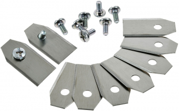 Set 9x lame 0 75 mm pentru masina de tuns iarba robotizata Husqvarna Automower 105 