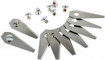 Set 9x lame 1 00 mm pentru masina de tuns iarba robotizata Bosch Indego