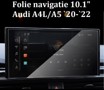 Folie sticla securizata pentru ecran navigatie 10.1 GIDA-CRIS GC138 compatibil Audi A4L/A5 2020-2022 