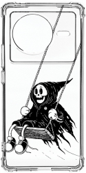 Husa BestCase Compatibila Cu Vivo X80 Death Swinging 1.5MM Slim Anti Shock AS 1063 