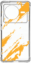 Husa BestCase Compatibila Cu Vivo X80 Golden Stripes 1.5MM Slim Anti Shock AS 1054 